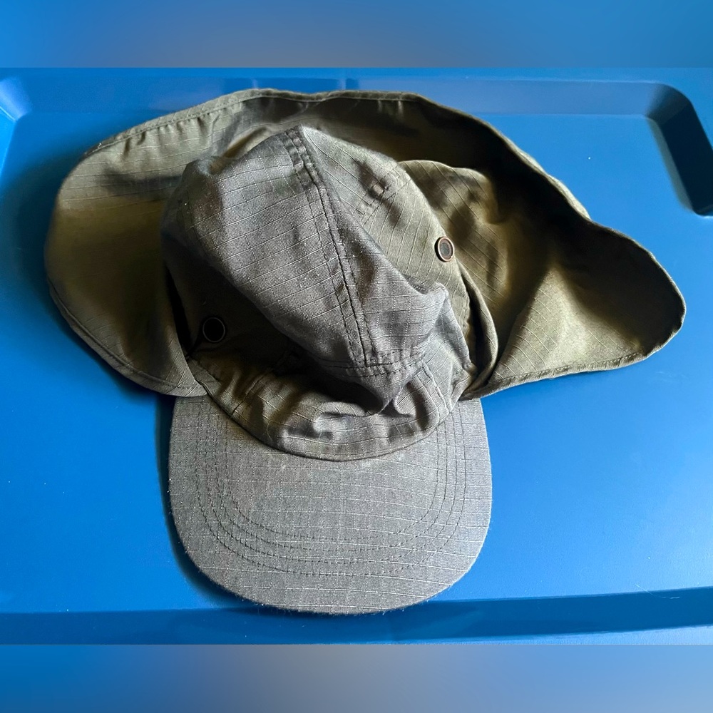 Olive Green Sun Protection Hat